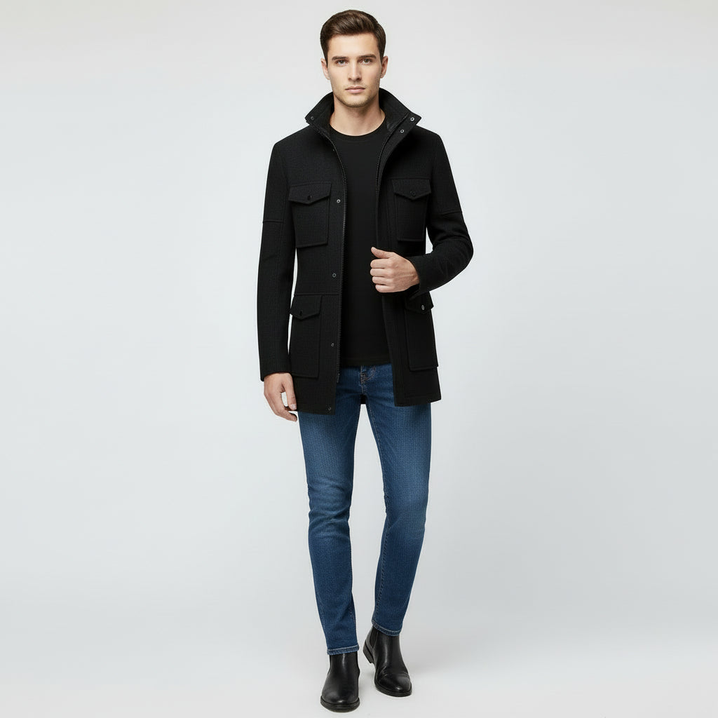 Men's Woolen Coat
