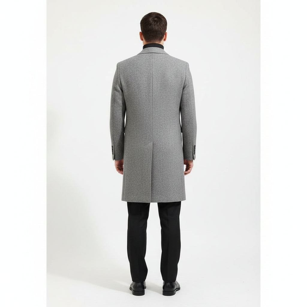 Italian Autumn And Winter Bar MACN Warm Wool Overcoat