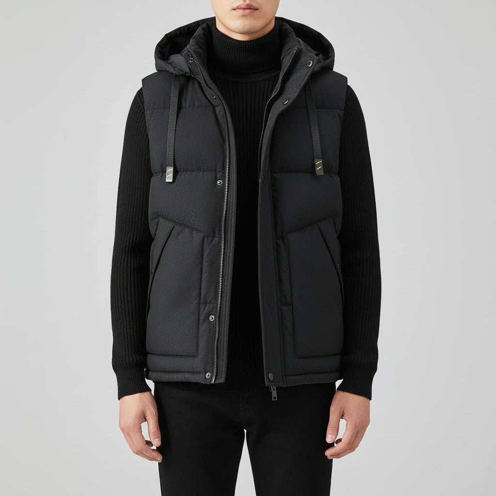 Winter Plus Size Men's Cotton Vest Stylish And Handsome Cold-proof