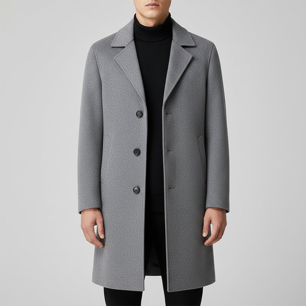 Autumn And Winter Woolen Coat Casual Long