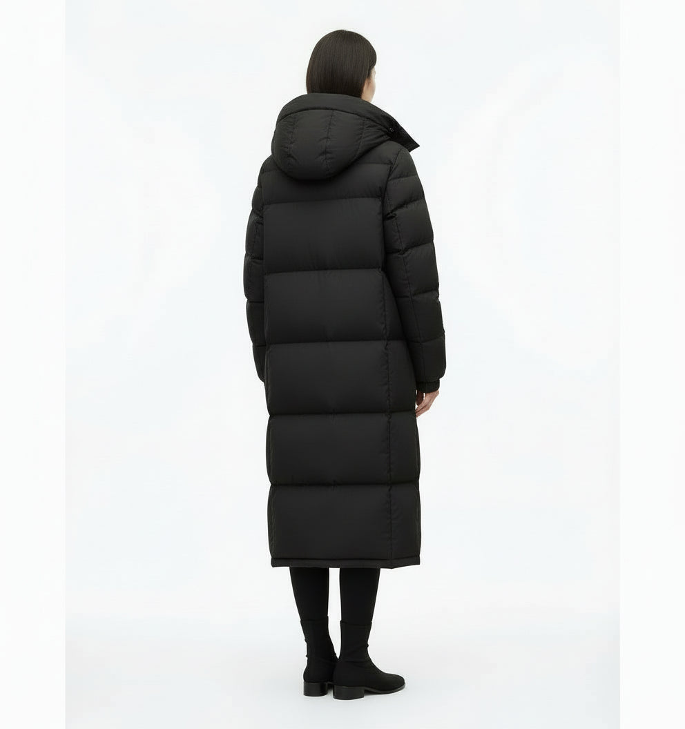 Over-the-knee Padded Down Jacket