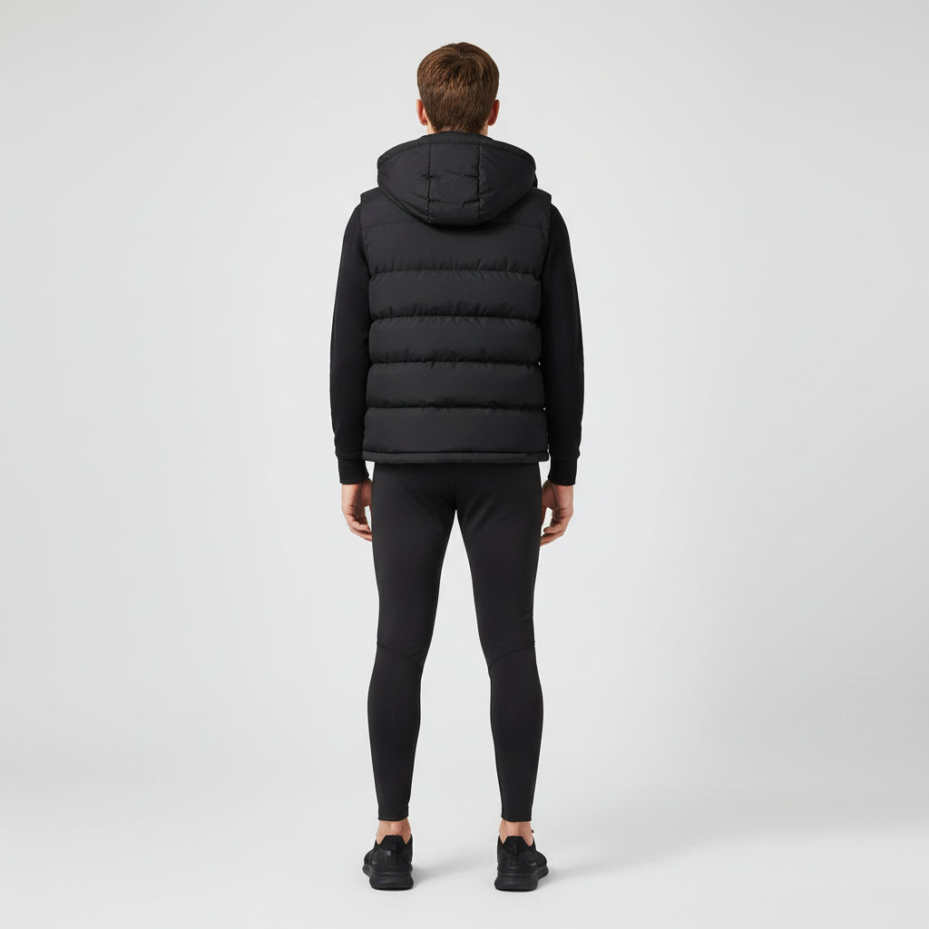 Men's Casual Loose-fitting Hooded Thermal Vest