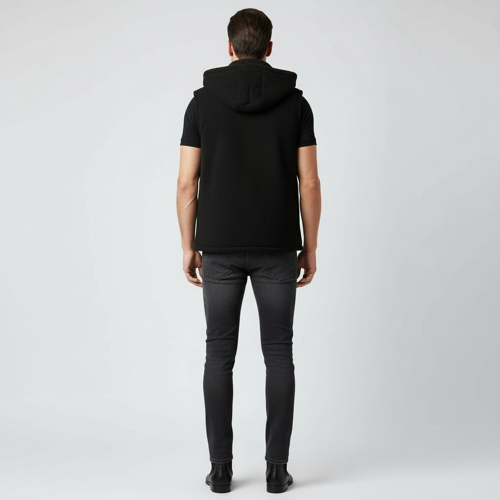 Men's Autumn And Winter Casual Outdoor Plush Vest